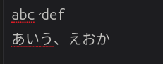 A Japanese punctuation is rendered with a wrong font